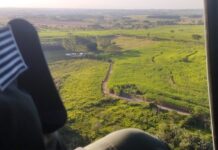 Muita gente envolvida na procura do sr. Luis Inácio que está desaparecido