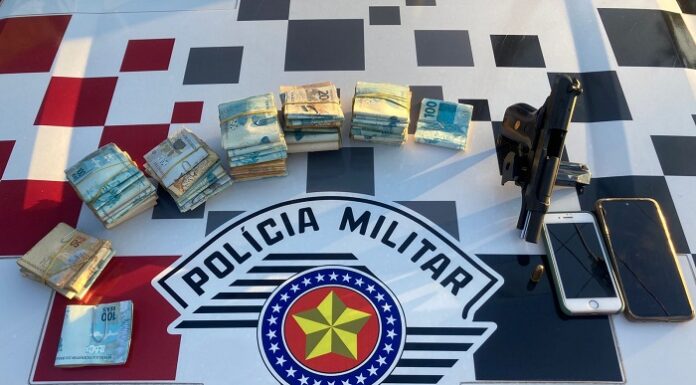 Polícia Militar age rapidamente e prende em flagrante homem por porte ilegal de Arma de Fogo em Dracena