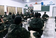 Polícia Civil é tema de aula de Instrução para Atiradores do Tiro de Guerra de Dracena