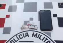 Polícia Militar prende homem em flagrante por Tráfico de Drogas em Ouro Verde