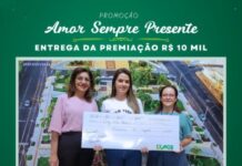 ACE de Dracena realiza entrega da premiação campanha “Amor Sempre Presente”