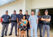 Polícia Militar salva vida de bebê de 20 dias em Flórida Paulista