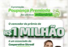 Paranaense ganha prêmio de R$ 1 milhão no Sicredi