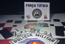 Polícia Militar apreende adolescente por ato infracional de Tráfico de Drogas em Ouro Verde