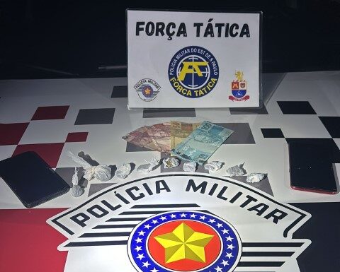 Polícia Militar apreende adolescente por ato infracional de Tráfico de Drogas em Ouro Verde