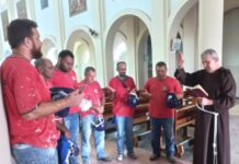 Começa a pintura da Igreja Matriz Nossa Senhora Aparecida de Dracena