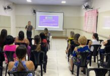 Polícia Civil promove palestra sobre violência doméstica para mulheres do Projeto da Associação São Francisco de Assis em Dracena