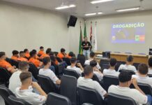 Polícia Civil realiza palestra sobre prevenção às Drogas para alunos do curso de aprendizagem do Senai de Dracena