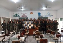 Polícia Civil realiza palestra sobre prevenção ao uso de Drogas na unidade militar do Exército Brasileiro em Dracena