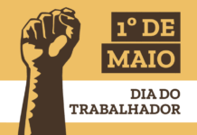 Hoje (1º) de maio é comemorado o Dia do Trabalhador