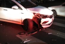 Acidente entre dois veículos no final da tarde desta quarta-feira