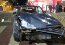 Colisão entre dois veículos em Avenida de Dracena. Não houve feridos