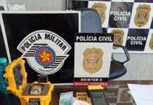 Ação conjunta das Polícias Civil e Militar prende dois suspeitos de Tráfico de Drogas em Junqueirópolis