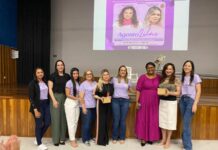 Polícia Civil participa de evento alusivo à campanha “Agosto Lilás” em Junqueirópolis