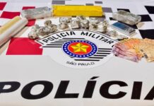 Polícia Militar prende homem em flagrante por Tráfico de Drogas em Paulicéia