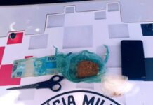 Polícia Militar prende homem por Tráfico de Drogas em Dracena