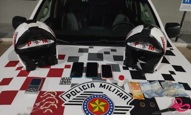 Polícia Militar prende indivíduos por Tráfico de Drogas em Dracena