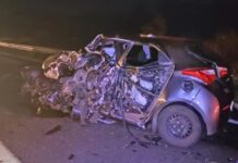 Acidente na MS-338 entre Bataguassu e Santa Rita do Pardo deixa uma vítima fatal. Um dos veículos tem placas de Dracena