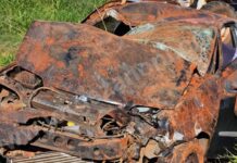 Capotamento em estrada vicinal de Dracena deixa professora com ferimentos leves