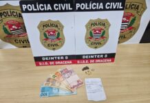 Polícia Civil prende homem em flagrante por Tráfico de Drogas nas proximidades da Linha Férrea em Dracena