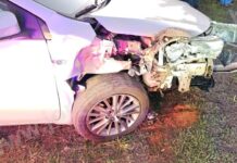 Engavetamento envolve cinco veículos na SP-294 em Dracena.