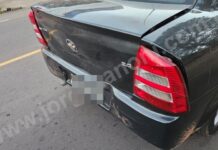 Acidente envolve três veículos no Bairro Metrópole em Dracena