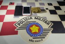 Polícia Militar prende homem por Tráfico de Drogas em Dracena