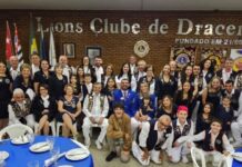 Governador do LC-8 visita oficialmente o Lions Clube de Dracena