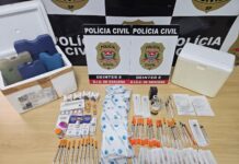 Polícia Civil apreende canetas e medicamentos emagrecedores clandestinos em Dracena