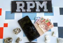 Polícia Militar prende homem por Tráfico de Drogas em Dracena.