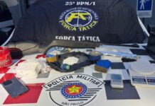 Força Tática prende homem por Tráfico de Drogas em Dracena