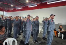 Homenagens com emoção e reconhecimento na Estação de Bombeiros de Dracena