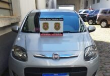 Polícia Civil deflagra operação “Rota do Furto” e apreende veículo utilizado em série de furtos em estabelecimentos comerciais