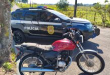 Polícia Civil recupera Motocicleta furtada horas após o crime em Dracena