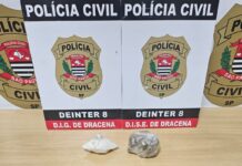 Polícia Civil prende dois homens e apreende adolescente durante ação de combate ao Tráfico de Drogas em Panorama
