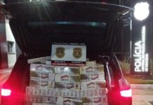 Polícia Civil localiza Chácara com aproximadamente 42 mil maços de Cigarros contrabandeados em Dracena