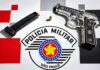 Polícia Militar apreende Pistola e 19 munições após ocorrências de ameaça em Dracena