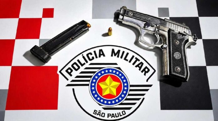 Polícia Militar apreende Pistola e 19 munições após ocorrências de ameaça em Dracena